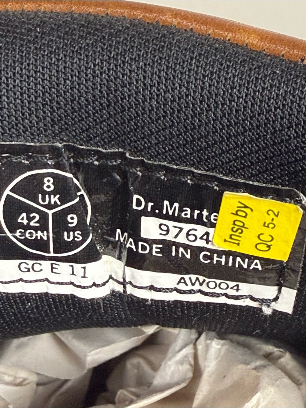 Vintage Dr. Martens brown leather lace up Oxford shoes - Picture 7 of 8